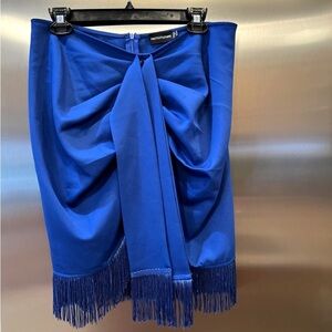 PrettyLittleThing Royal Blue Skirt